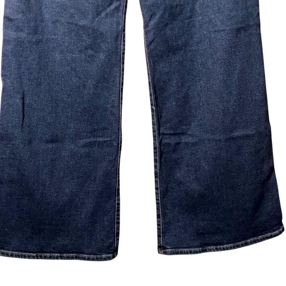 7 For All Mankind Luxe Vintage Lotta Cisco Wide Leg Jeans Dark Wash High Rise 30 - Picture 8 of 11
